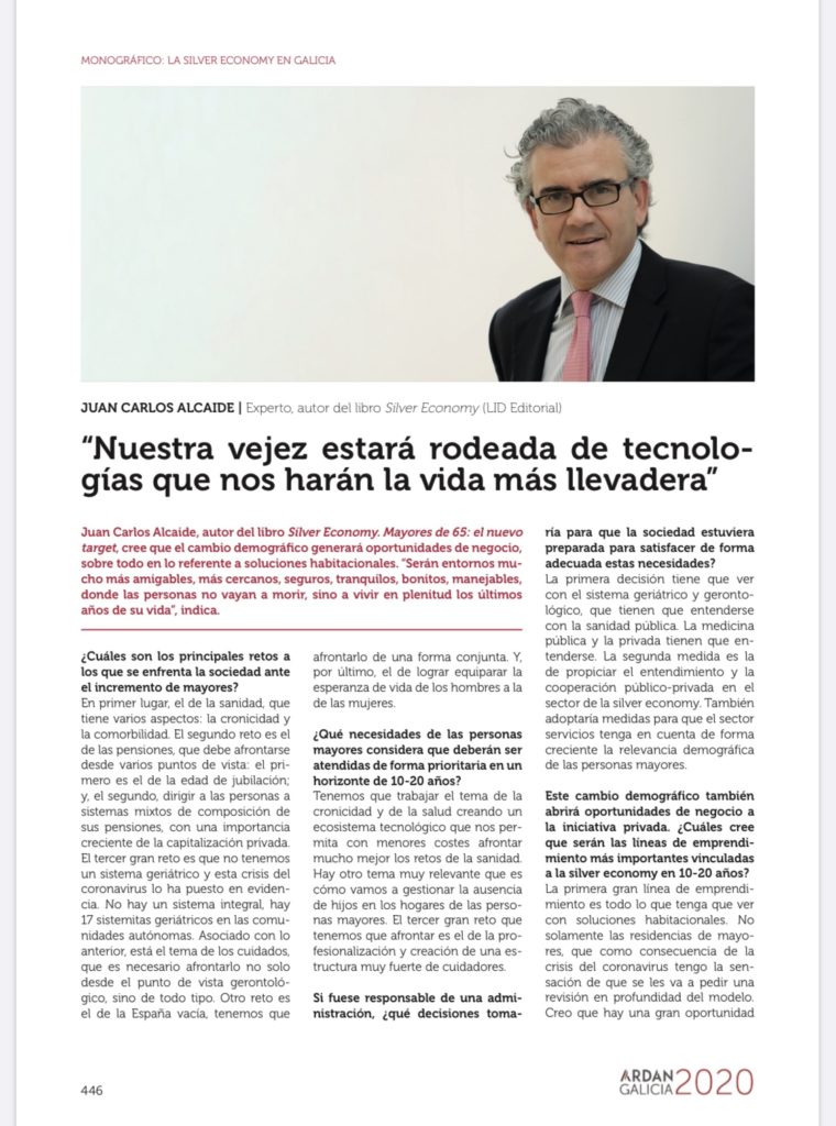 Entrevista JCA Monográfico Silver Economy Galicia